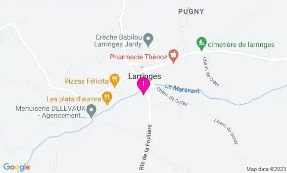 Localisation Lionel Perrard