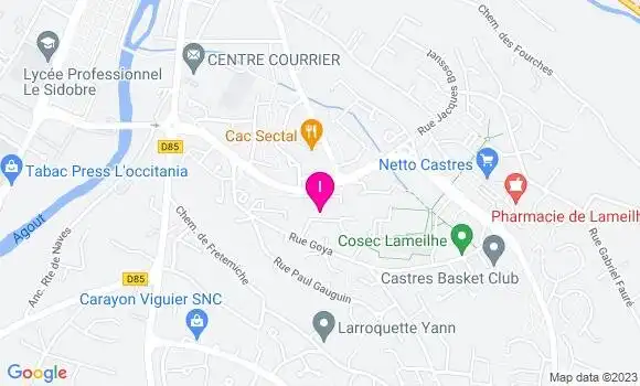 Localisation Mandy Haro