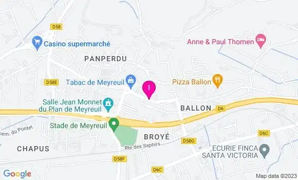 Localisation Alice Billon
