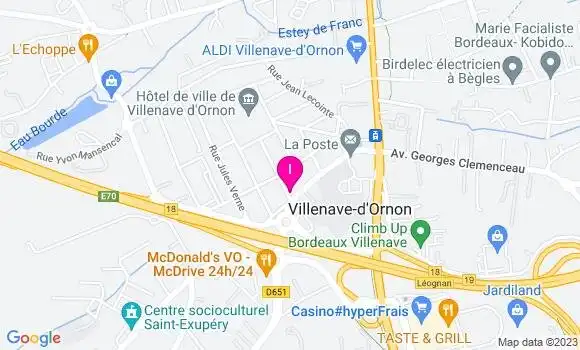 Localisation Yohan Verge