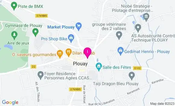 Localisation Severine Le Padellec