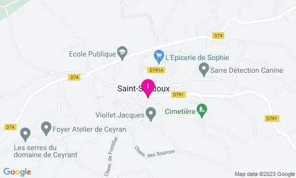Localisation Elodie Baladier