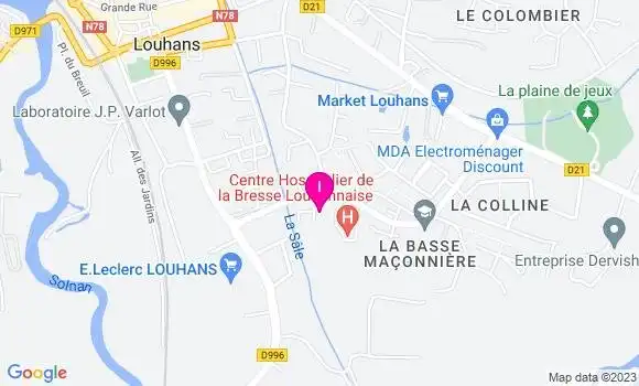Localisation Emilie Jaillet