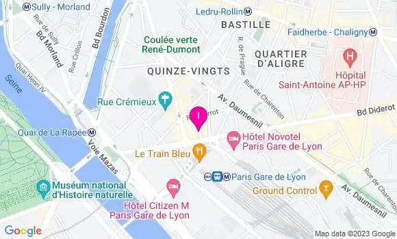 Localisation Laurie Quintin
