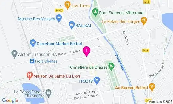 Localisation Ludivine Godfroy