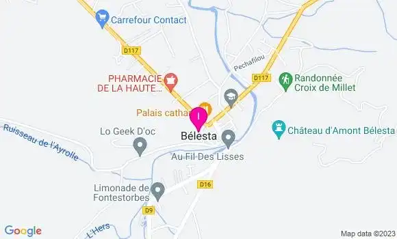 Localisation Isabelle Ferrand Caradec