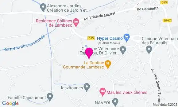 Localisation Christelle Plan