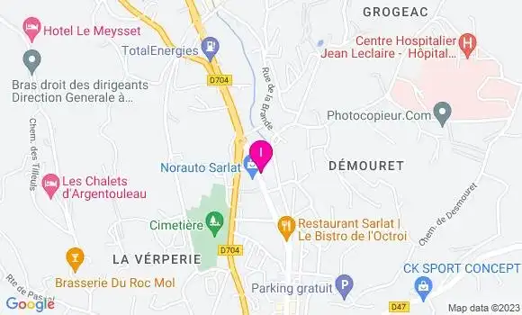 Localisation Nathalie Delteil