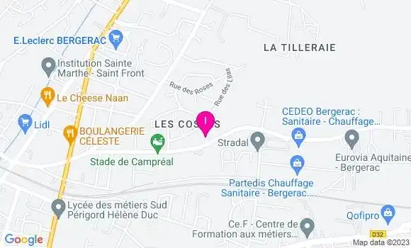 Localisation Aurelie Boulicaut