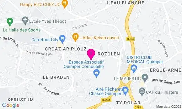 Localisation Isabelle Cros