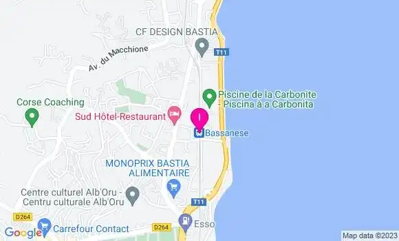 Localisation Serge Baccarelli