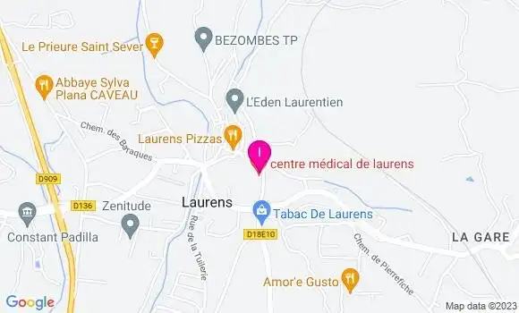 Localisation Lucile Bregier