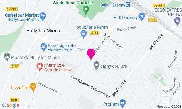 Localisation Justine Bronquart