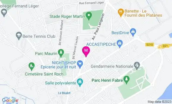 Localisation Florence Lamy