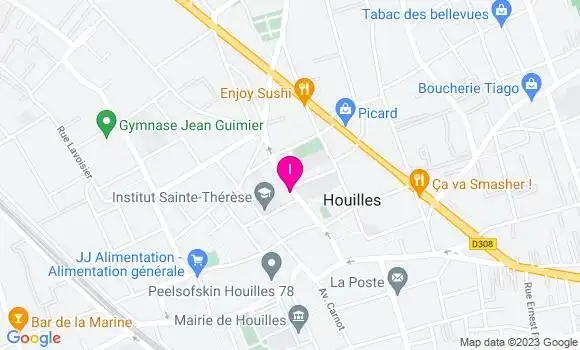 Localisation Jennifer Courtet