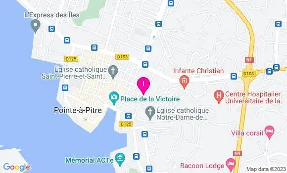 Localisation Magaly Eclar