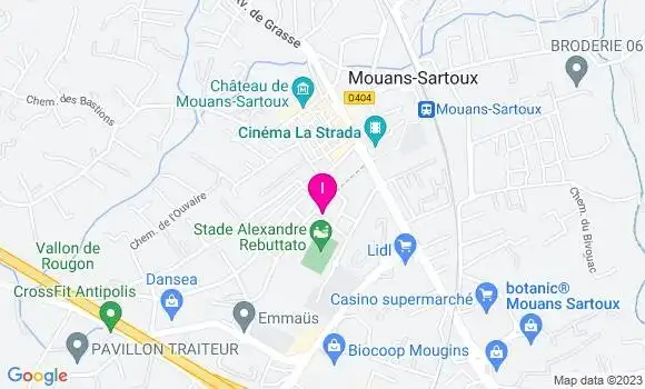 Localisation Carole Favre