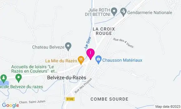 Localisation Caroline Michelier