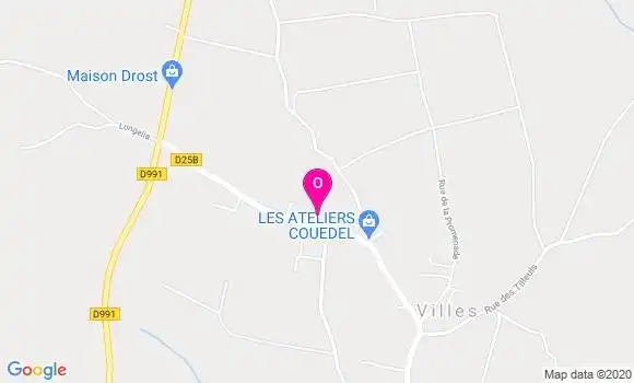 Localisation Jacques Herbiniere
