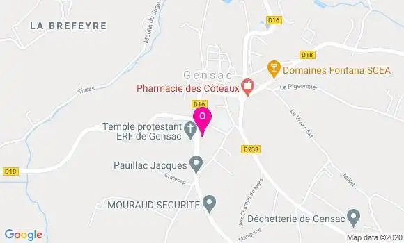 Localisation Pierre De Lapoyade