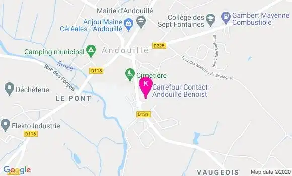 Localisation Corine Marchand