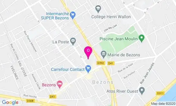 Localisation Paul Petitjean