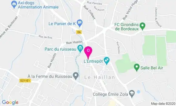 Localisation Clement Sainsard Chambert
