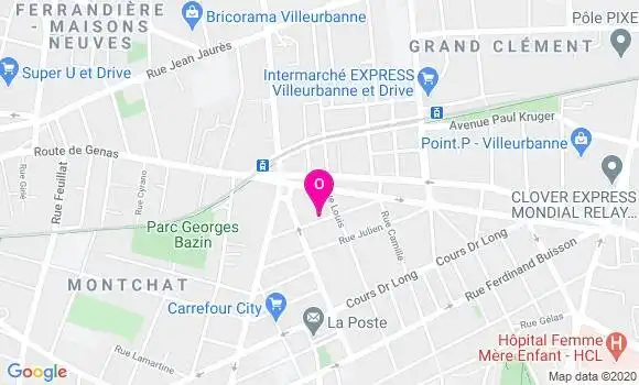 Localisation Bernard Maury