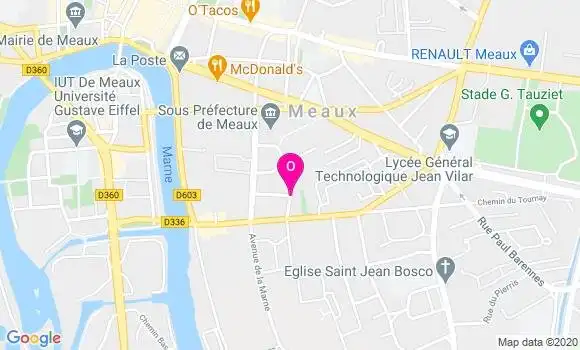 Localisation Stephanie Andrieux