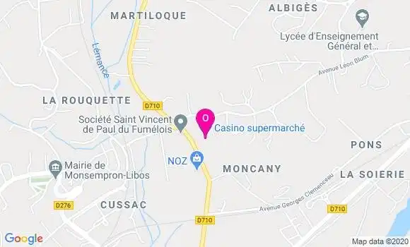 Localisation Jérôme Blazquez Pachon