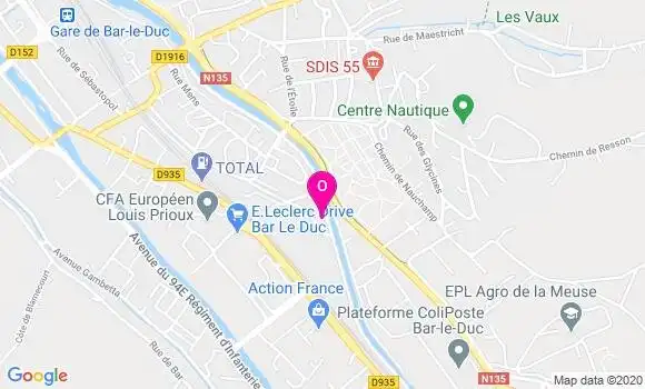 Localisation Soline Oudin