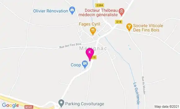Localisation Antoine Amiot