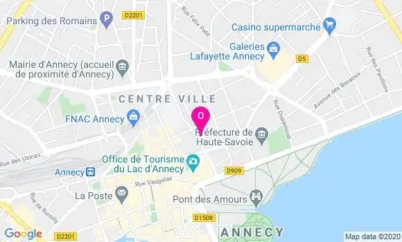 Localisation Didier Castor