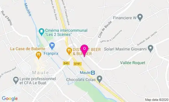 Localisation Maxence Vaudable
