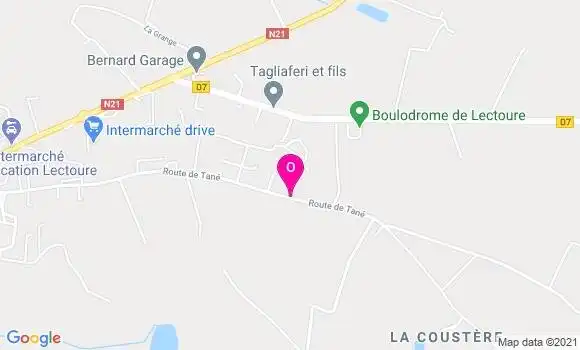 Localisation Eric Bourdon