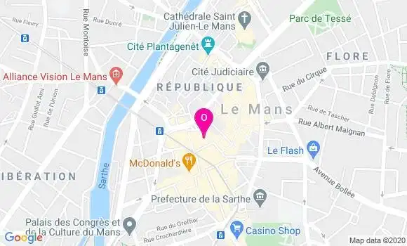 Localisation Bastien Briere