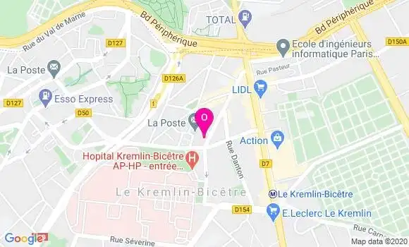 Localisation Maxence Bertin