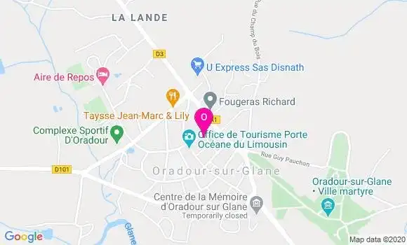 Localisation Maxime Desvergnes
