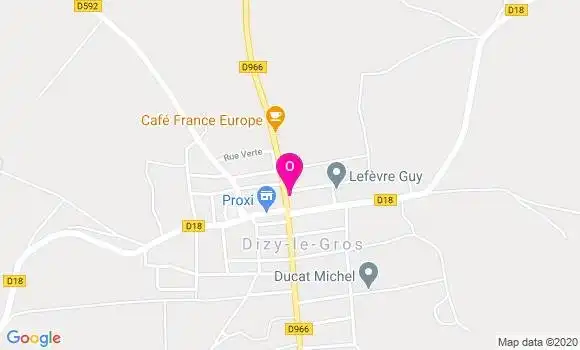 Localisation Coline Brucelle