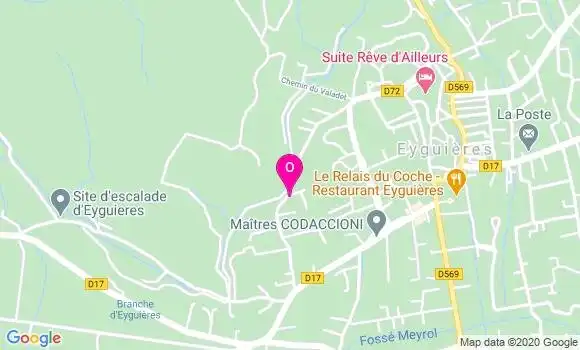 Localisation Pauline Brizi