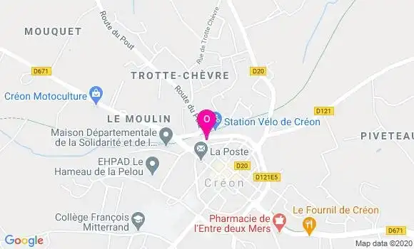 Localisation Remy Deniault