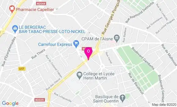 Localisation Anne Dezaux