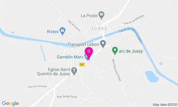 Localisation Jean Luc Beaumet