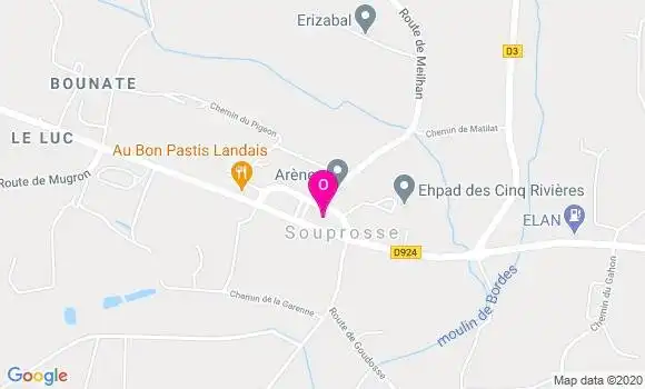 Localisation Baptiste Dufourcq