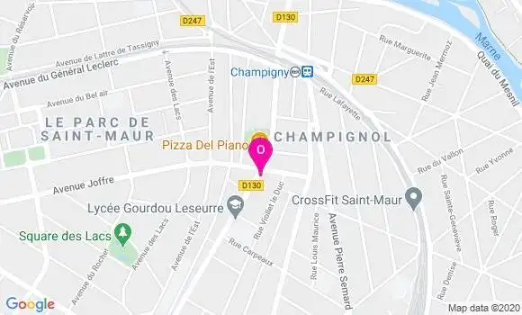 Localisation Christelle Moreau