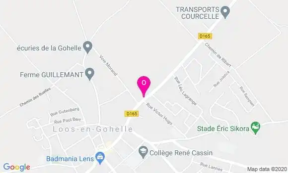Localisation Pauline Jamrozy