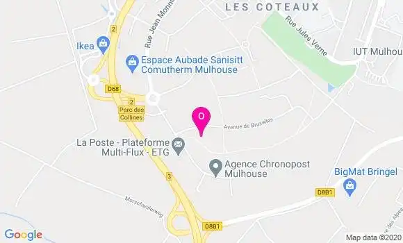 Localisation Delphine Wurger