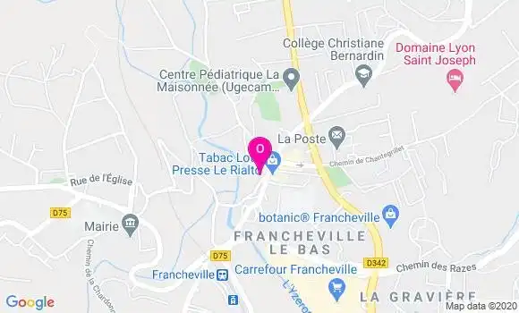 Localisation Charles Etienne Favier