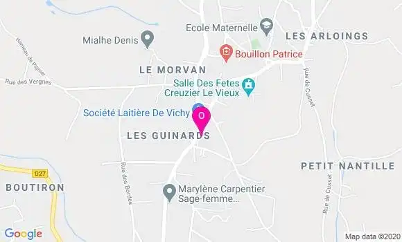 Localisation Arnaud Mazet