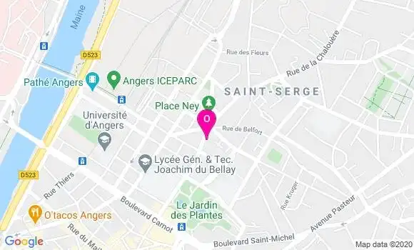 Localisation Aurelie Madelaine